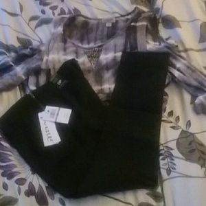 Amanda & Chelsea Crop Fit low rise